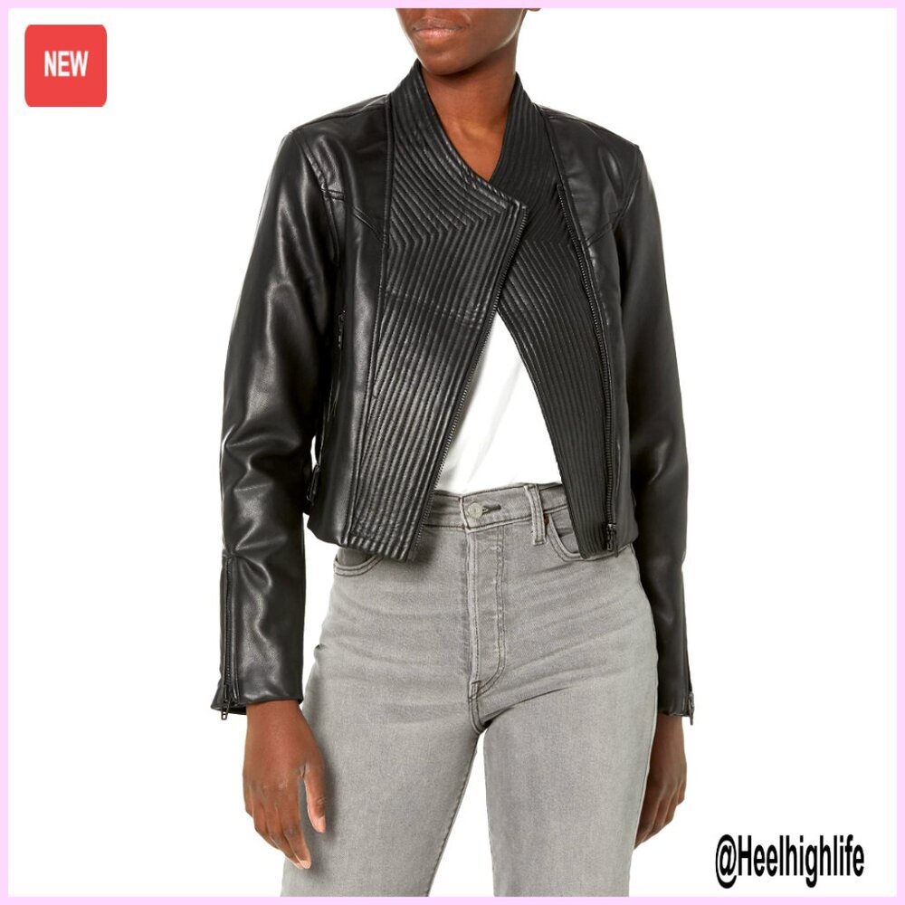 Quilted Moto Jacket Lightweight Fall Outerwear